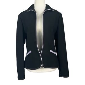 VINTAGE STUDIO I OPEN WOMEN'S POLYESTER BLAZER